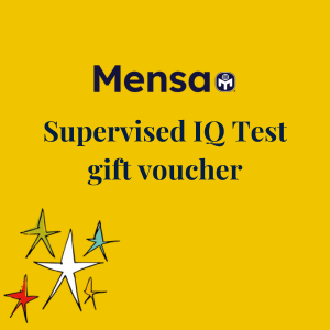 Mensa Supervised Test Gift Voucher