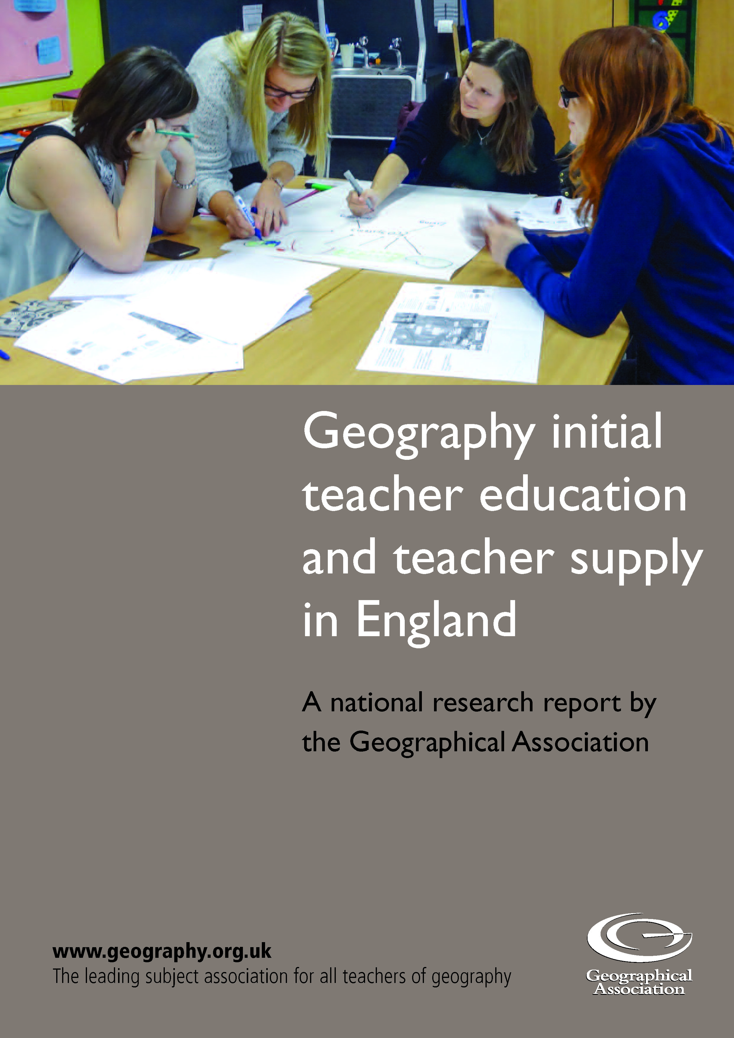 GA Research Report: Geography ITE and teacher supply in England (eBook - pdf download)