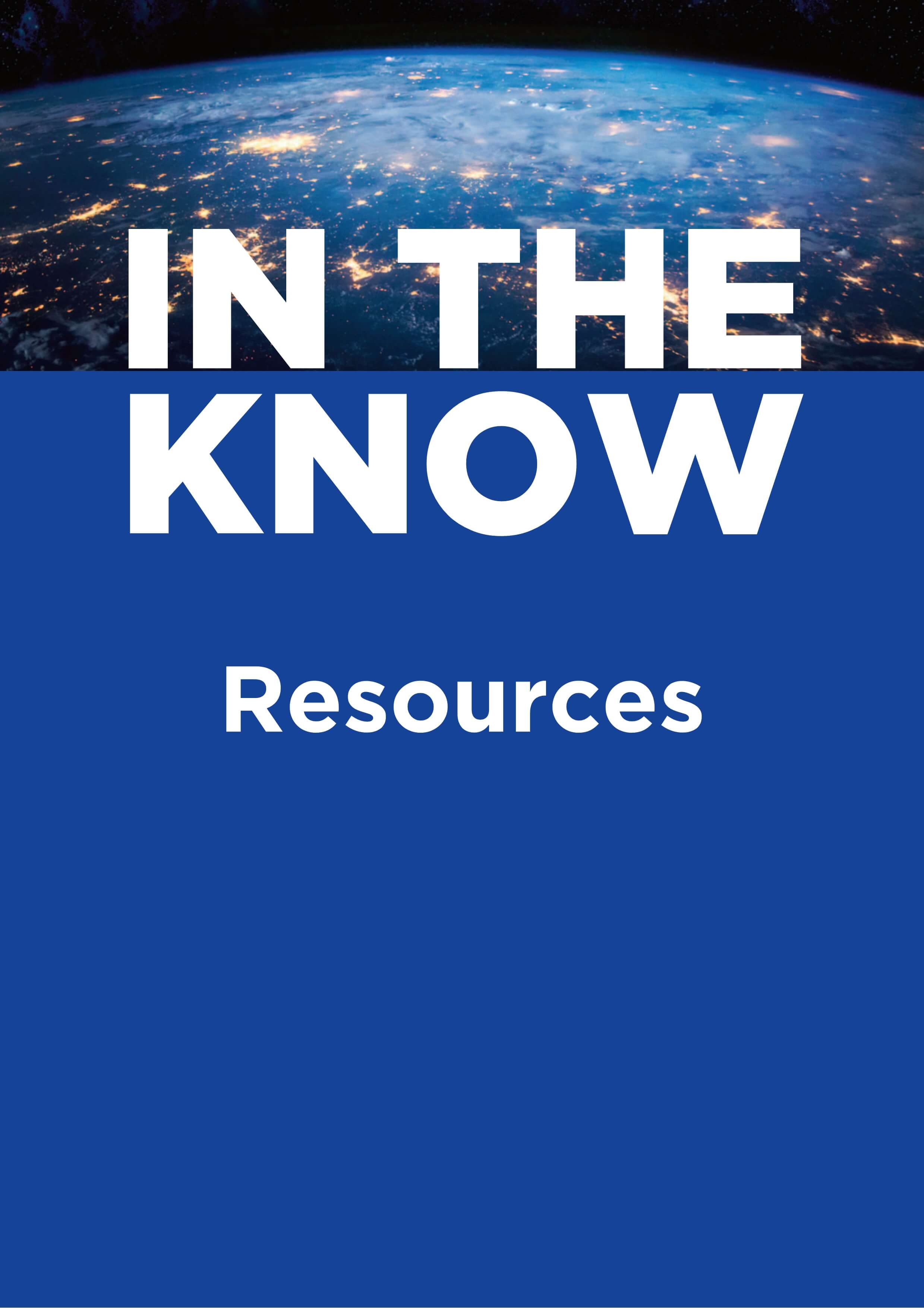 In the Know: Resources (eBook/ pdf download)