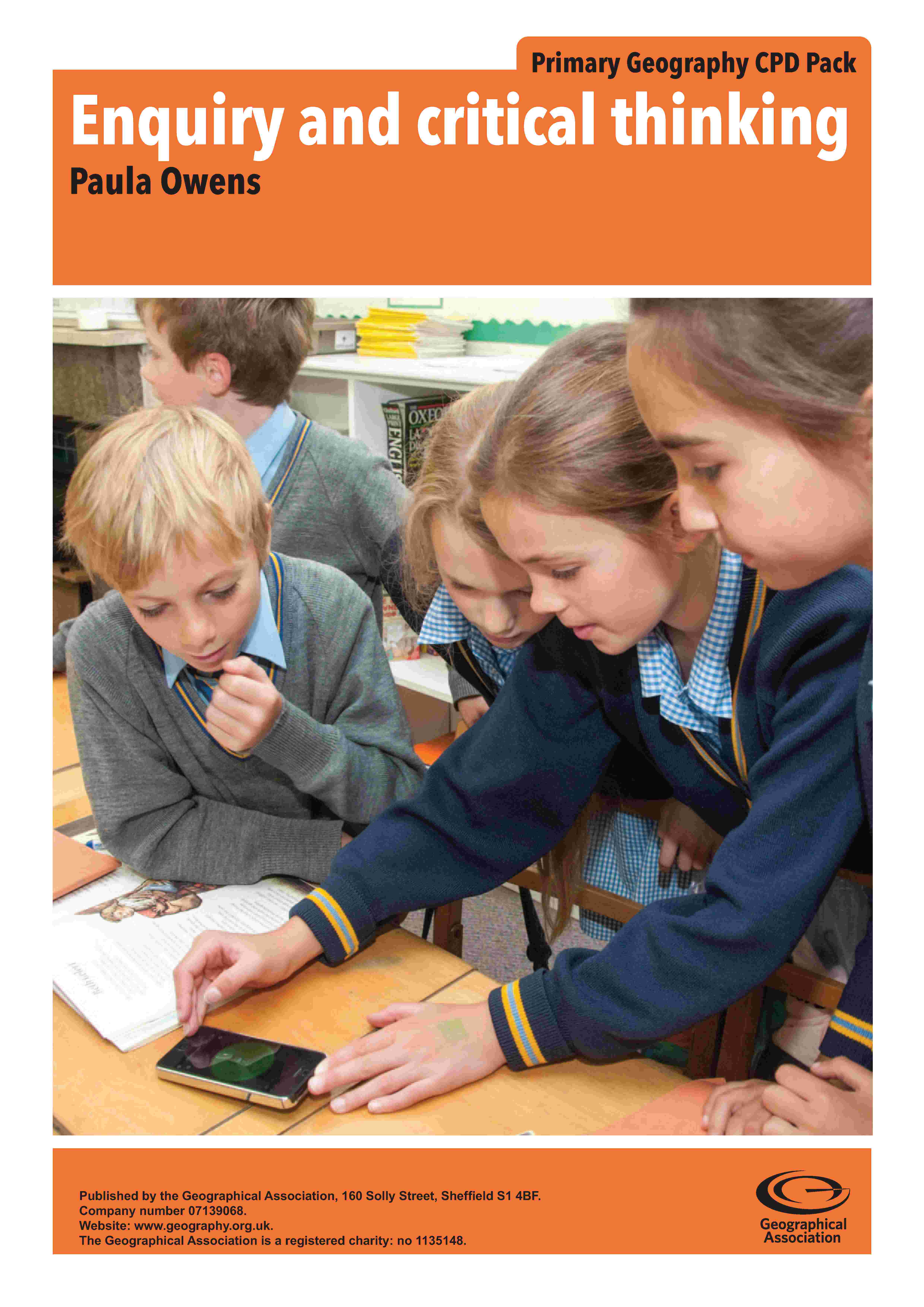 Primary Geography CPD Pack 2: Enquiry and Critical Thinking (eBook - pdf download)